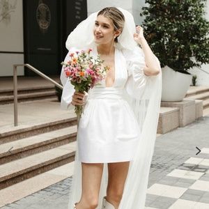 Watters Lolly Bow Veil - NWT